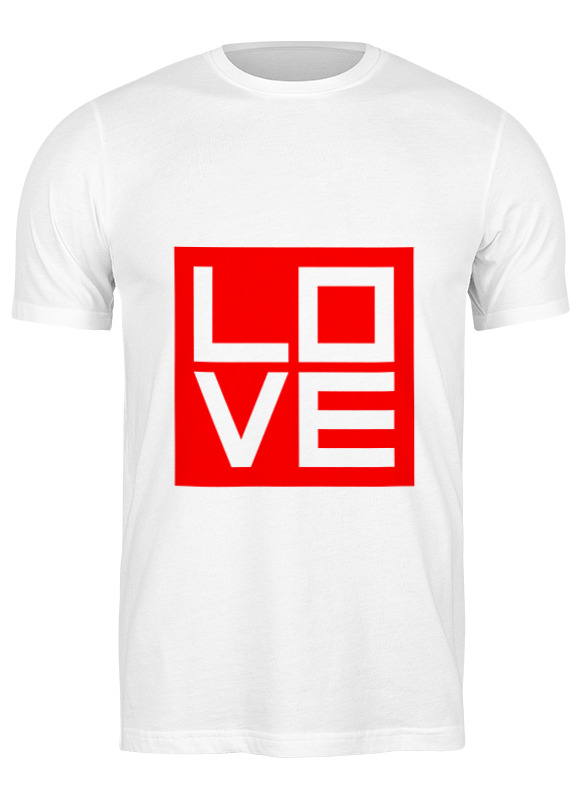 printio футболка классическая love любовь Printio Футболка классическая Love (любовь)