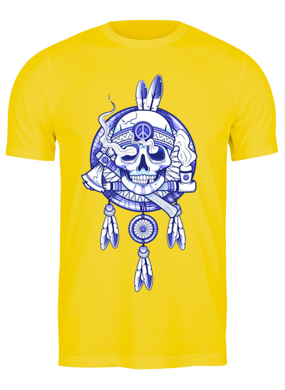 Printio Футболка классическая Череп индейца printio футболка классическая ожерелье настоящего индейца