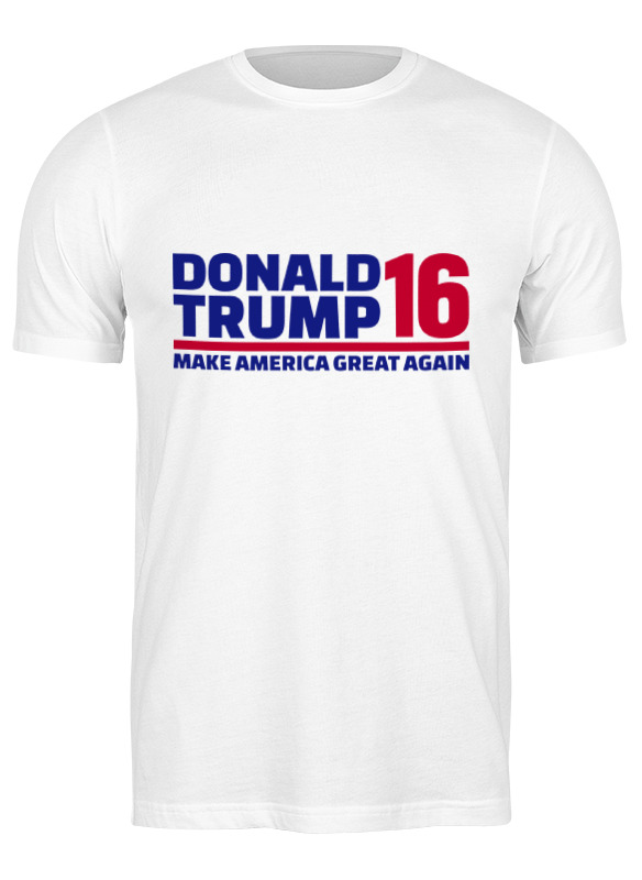 Printio Футболка классическая Trump - america great 150x90cm trump 2020 flag polyester printed trump flag keep america great for president usa