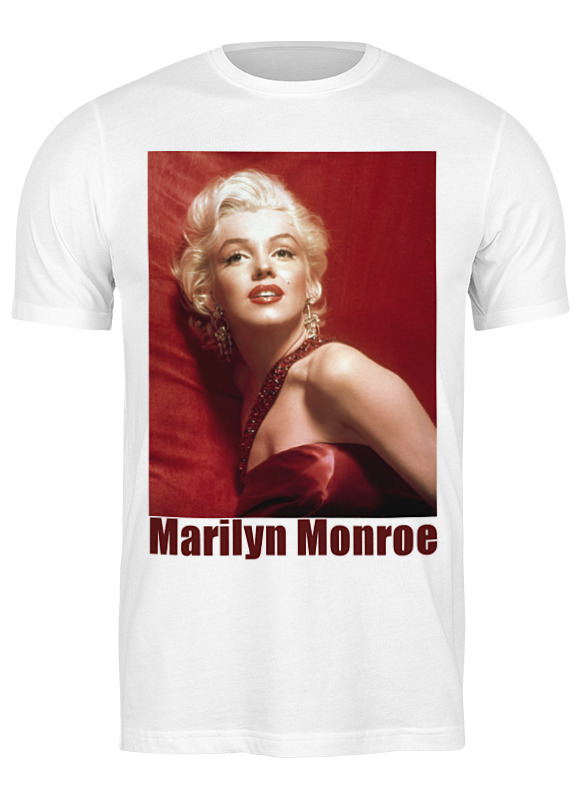 Printio Футболка классическая Marilyn monroe red printio детская футболка классическая унисекс marilyn monroe red