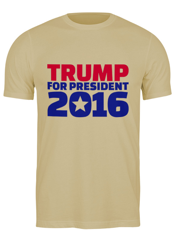 printio футболка оверсайз rick astley for president essential Printio Футболка классическая Trump for president