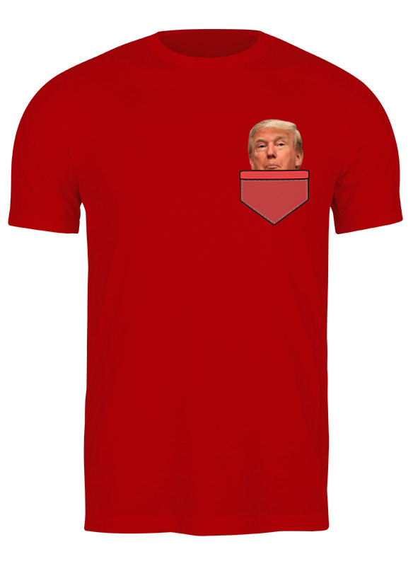 Printio Футболка классическая Карманный трамп printio детская футболка классическая унисекс карманный трамп