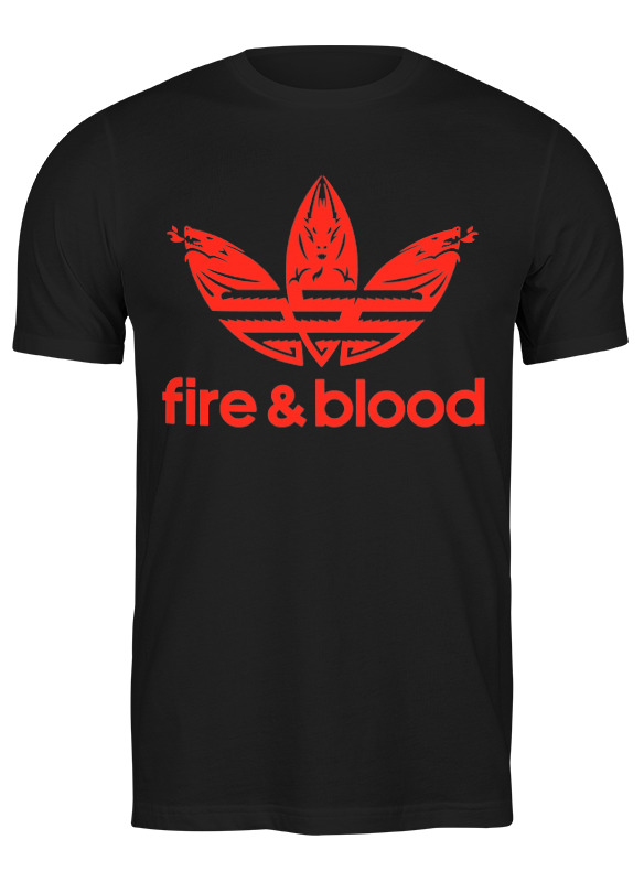 Printio Футболка классическая Fire and blood printio футболка классическая fire and blood