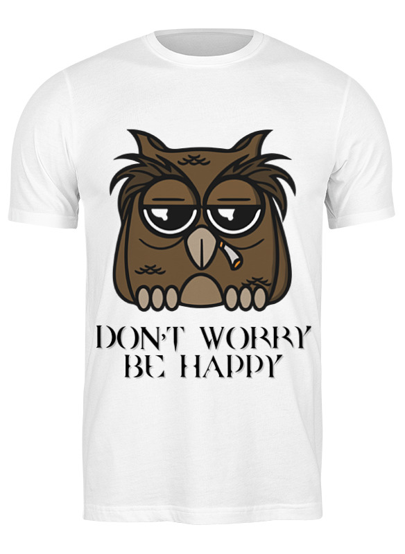 Printio Футболка классическая Грустная сова