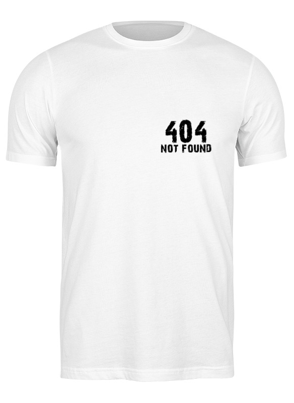 Printio Футболка классическая 404 error