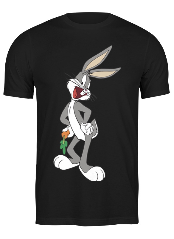 Printio Футболка классическая Багз банни (bugs bunny, кролик багз) printio футболка классическая bugs bunny christmas