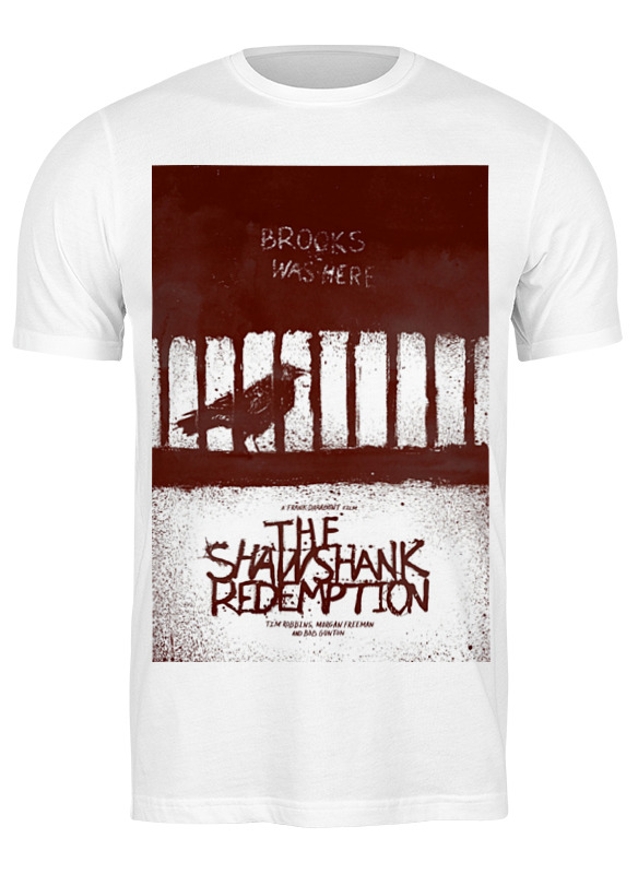 Printio Футболка классическая Побег из шоушенка / the shawshank redemption printio футболка с полной запечаткой мужская the shawshank redemption