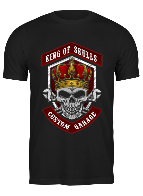 Printio Футболка классическая Король черепов printio футболка классическая король черепов