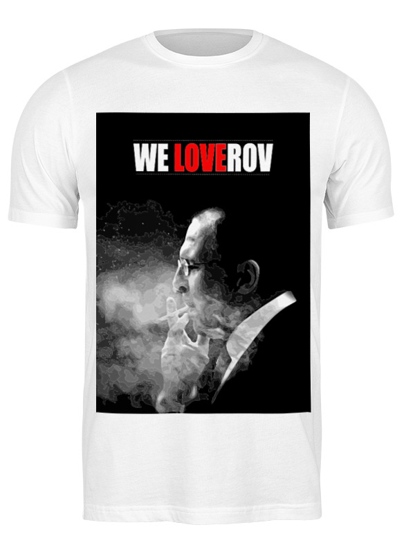 Printio Футболка классическая We loverov printio футболка с полной запечаткой мужская we loverov