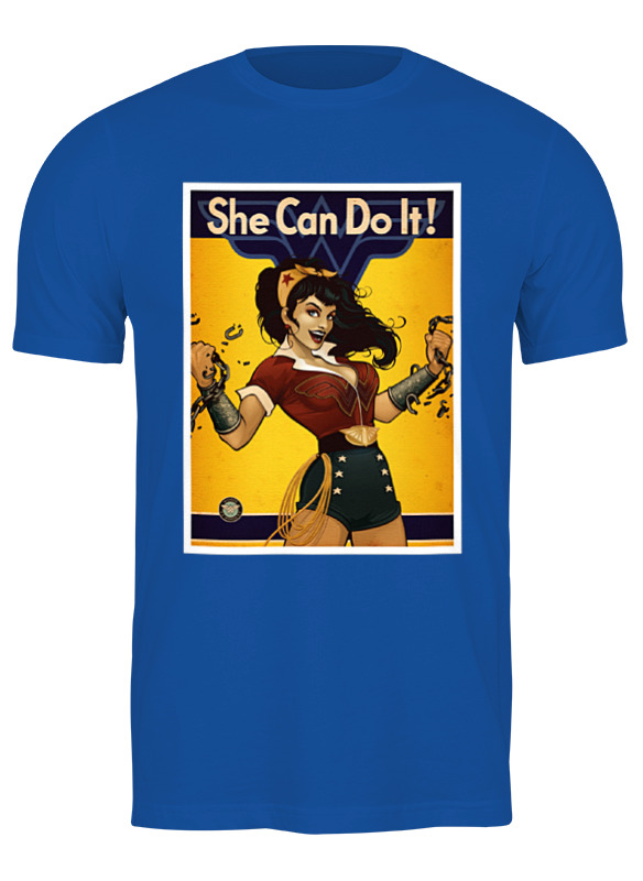 Printio Футболка классическая She can do it! printio футболка wearcraft premium she can do it