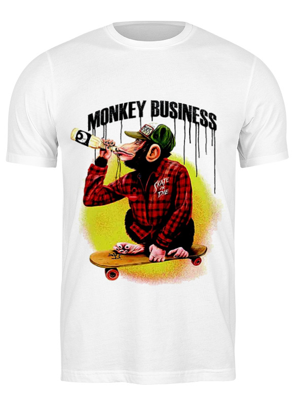 Printio Футболка классическая Monkey (обезьяна) printio футболка классическая обезьяна monkey