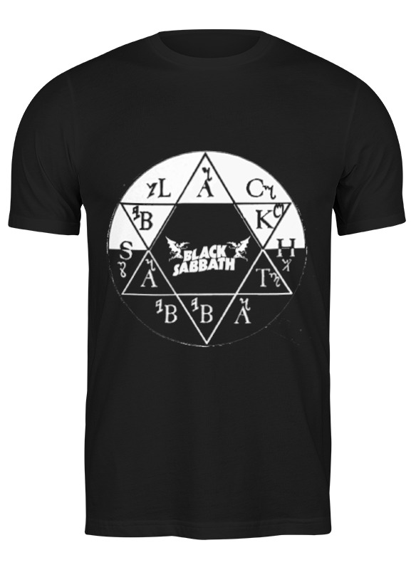printio футболка классическая эволюция рок звезды Printio Футболка классическая Black sabath