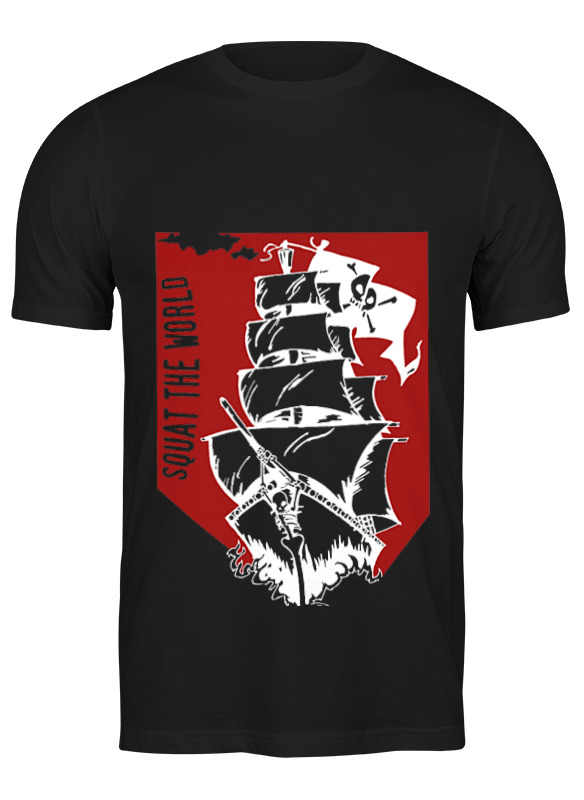 Printio Футболка классическая Пиратский корабль printio футболка классическая пиратский корабль