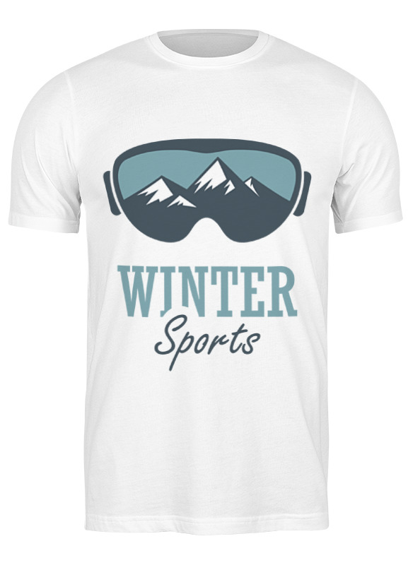 Printio Футболка классическая Зимний спорт (winter sport) зимний спорт winter sport 782124 s белый