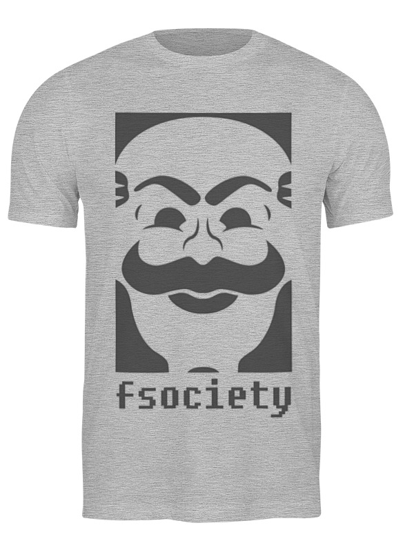 Printio Футболка классическая Мистер робот. fsociety