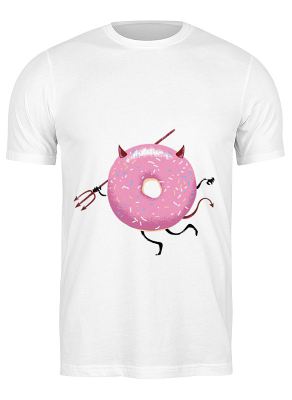 Printio Футболка классическая Демонический пончик printio футболка классическая демонический пончик