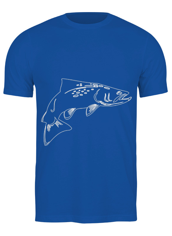 Printio Футболка классическая Рыбак сумка котогороскоп кот рыбы ярко синий