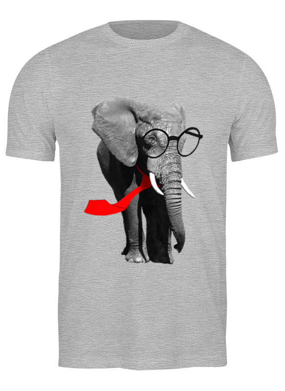 printio детская футболка классическая унисекс классный слон Printio Футболка классическая классный слон