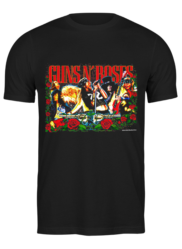 Printio Футболка классическая Gun's n' roses фигурка funko pop album guns n roses – appetite for destruction exclusive deluxe 9 5 см