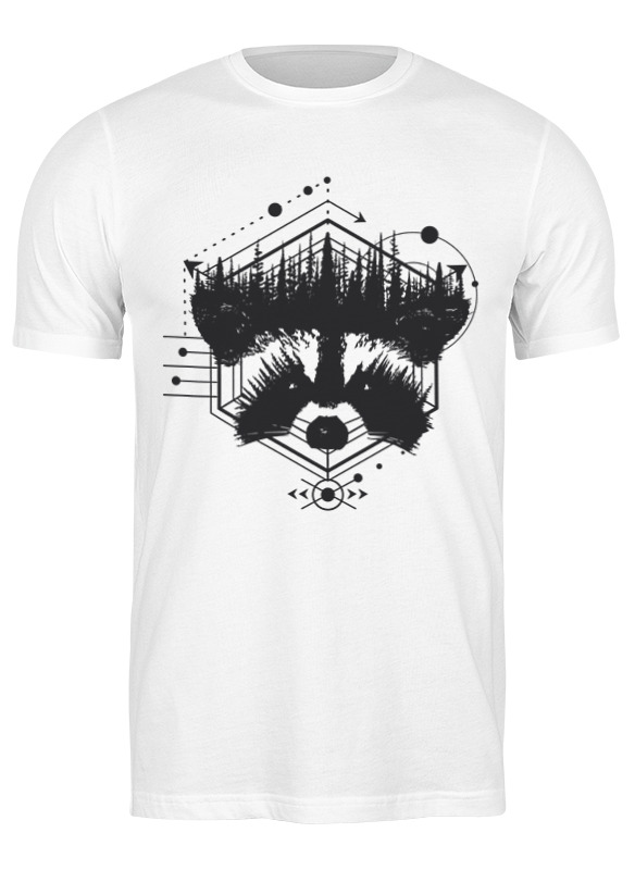 Printio Футболка классическая Raccoon printio футболка классическая raccoon terrorist