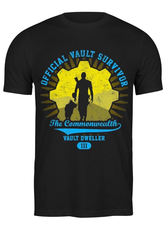 printio футболка wearcraft premium fallout vault dweller Printio Футболка классическая Fallout. vault dweller