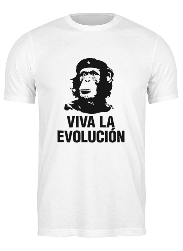 Printio Футболка классическая Viva la evolucion printio сумка viva la evolucion