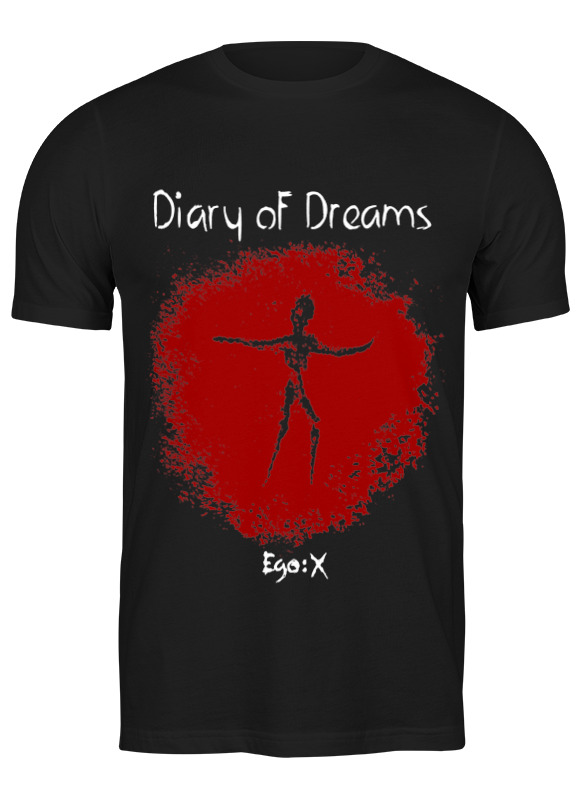 Printio Футболка классическая Diary of dreams / ego:x printio детская футболка классическая унисекс diary of dreams ego x