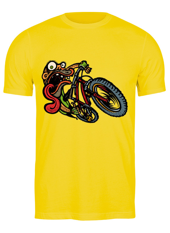 Printio Футболка классическая Зомби на велосипеде printio детская футболка классическая унисекс зомби на велосипеде