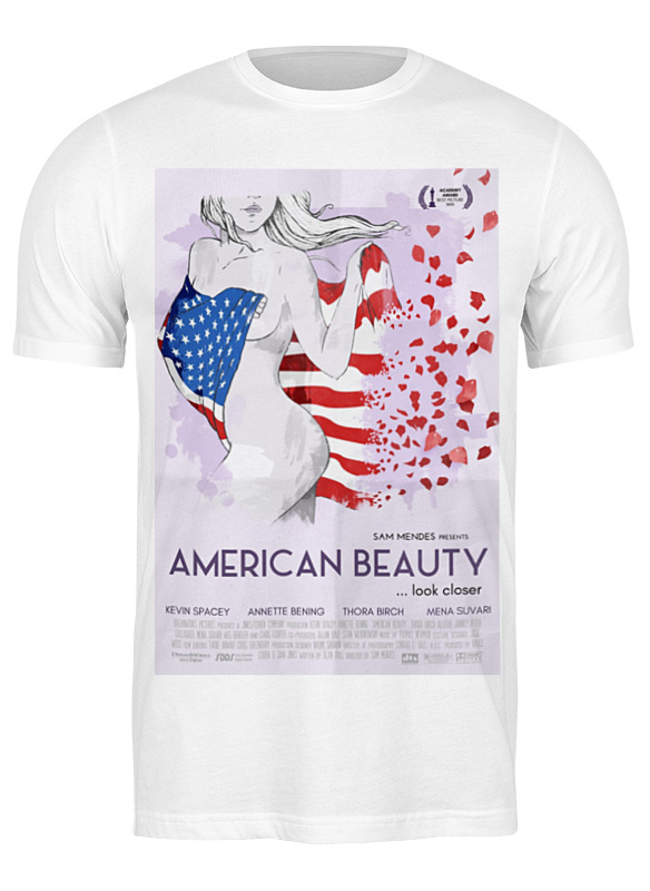printio футболка классическая великая красота the great beauty Printio Футболка классическая Красота по-американски / american beauty