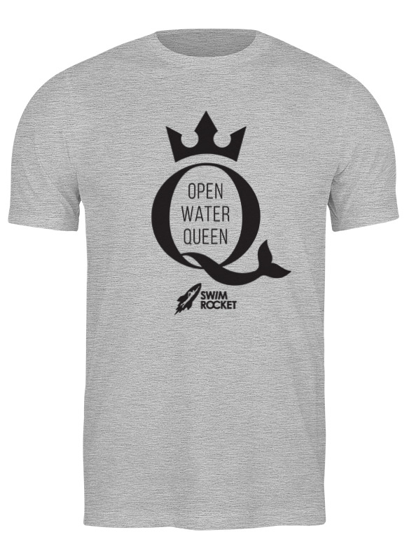 Printio Футболка классическая Open water queen искусственные опарыши 15 штук оранжевые water queen