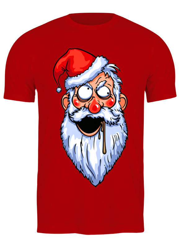 Printio Футболка классическая Crazysanta