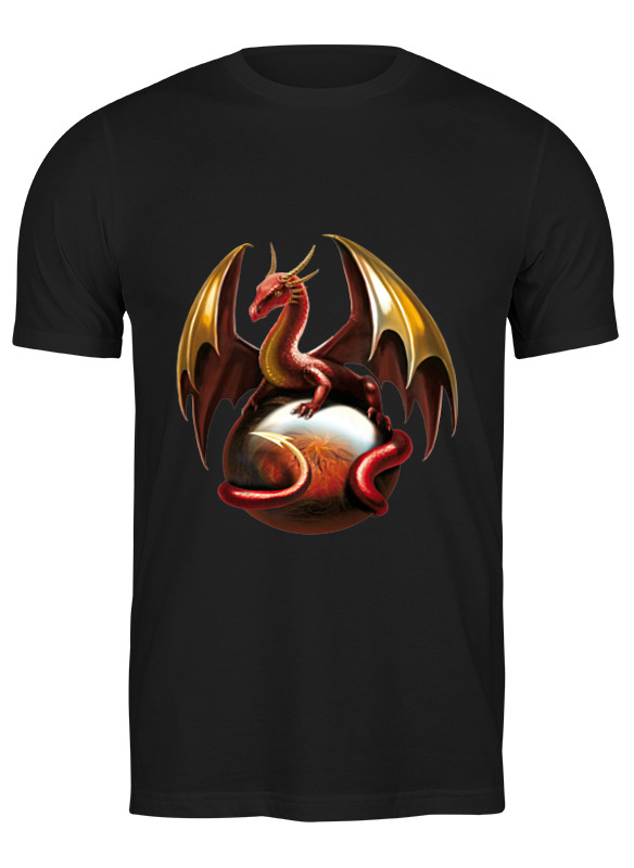 Printio Футболка классическая Алый дракон.