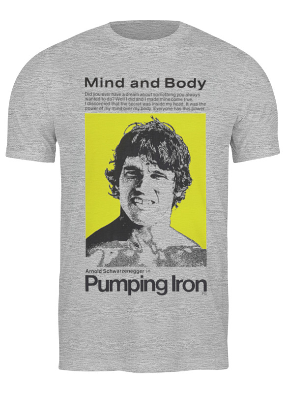 printio детская футболка классическая унисекс pumping iron Printio Футболка классическая Pumping iron
