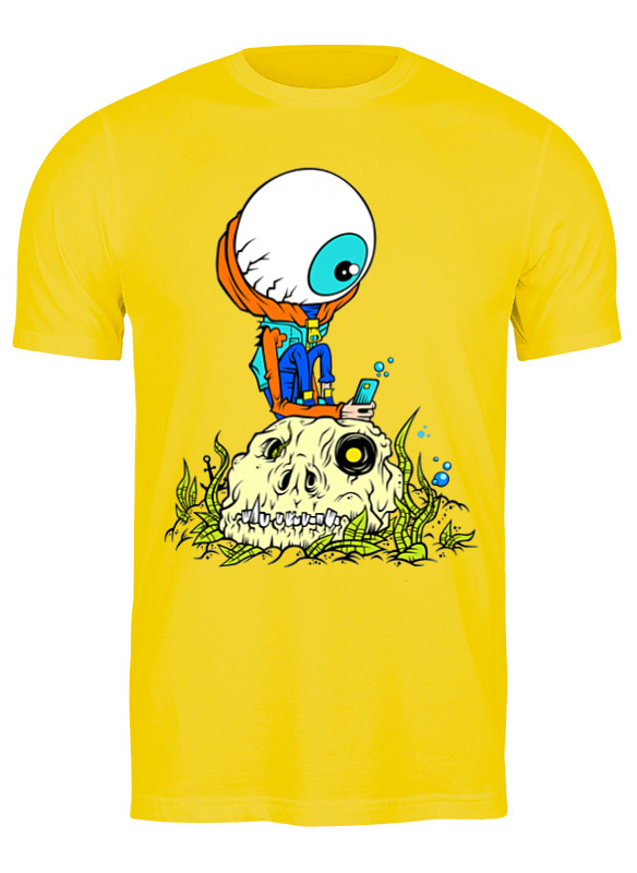 Printio Футболка классическая Зомби на черепе printio детская футболка классическая унисекс зомби на черепе