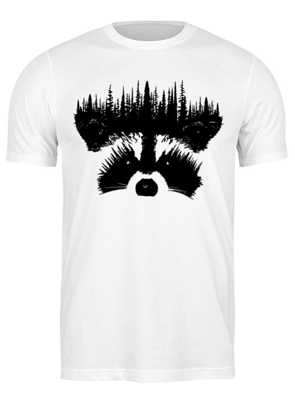 Printio Футболка классическая Raccoon printio футболка классическая raccoon terrorist