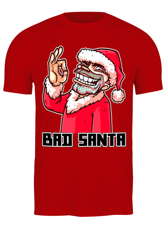 Printio Футболка классическая Bad santa printio детская футболка классическая унисекс bad santa