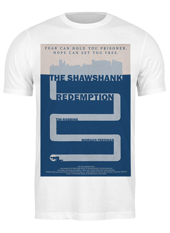 Printio Футболка классическая Побег из шоушенка / the shawshank redemption printio футболка с полной запечаткой мужская the shawshank redemption