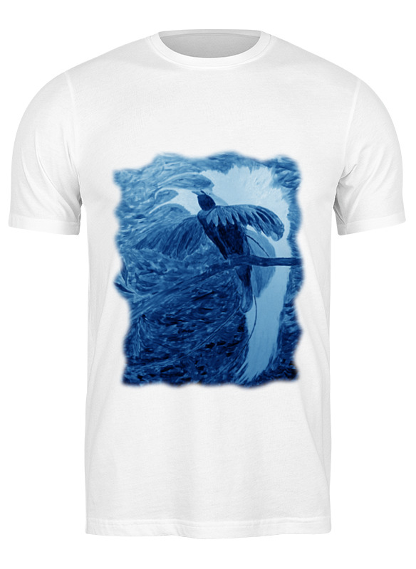 Printio Футболка классическая Синяя птица printio футболка классическая синяя птица