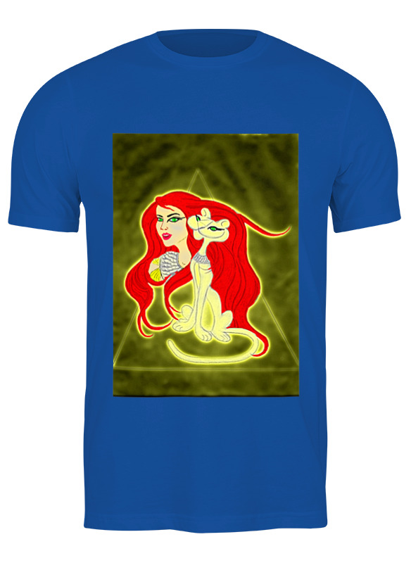 printio футболка классическая бастет богиня любви Printio Футболка классическая Бастет-богиня любви