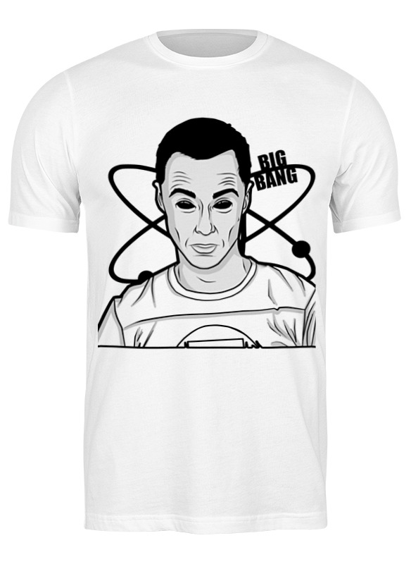 Printio Футболка классическая Sheldon from big bang theory printio футболка с полной запечаткой для девочек теория шелдона