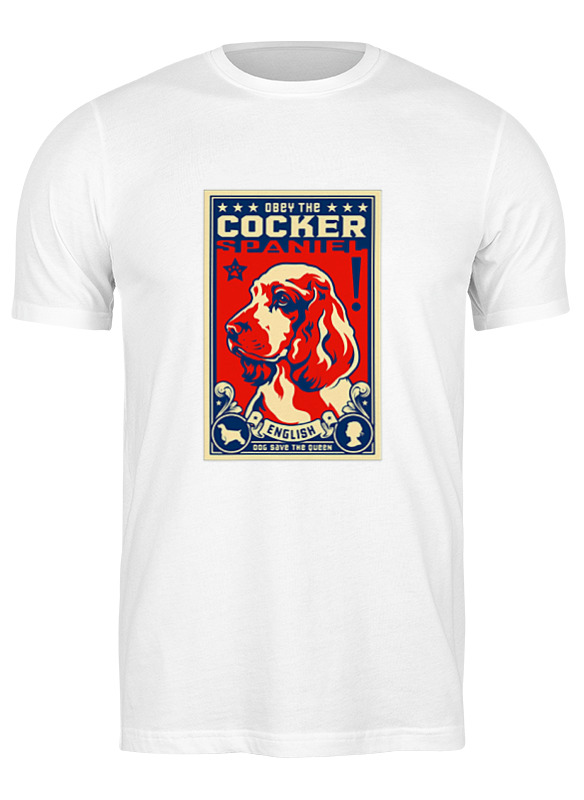 printio футболка классическая joe cocker Printio Футболка классическая Собака: cocker spaniel