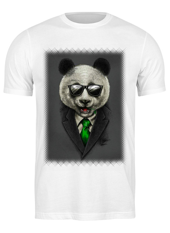 Printio Футболка классическая Модный панда медведь