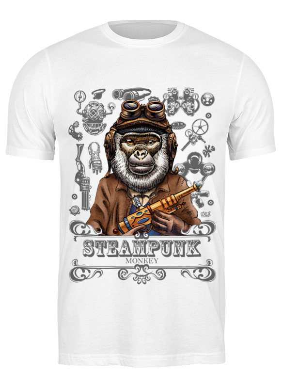 Printio Футболка классическая Steampunk monkey printio футболка классическая steampunk