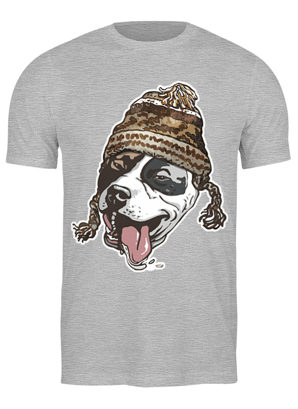 Printio Футболка классическая Собака в шапке printio футболка классическая собака в шапке