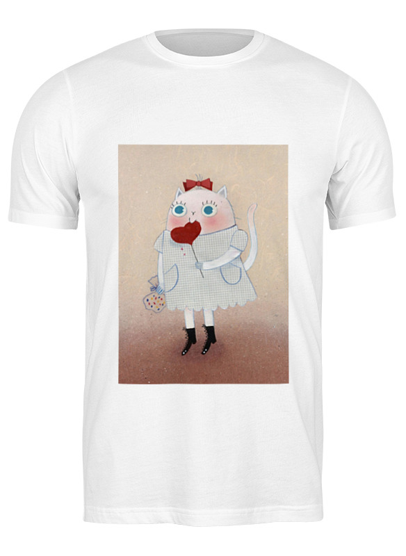 Printio Футболка классическая Кошка с леденцом