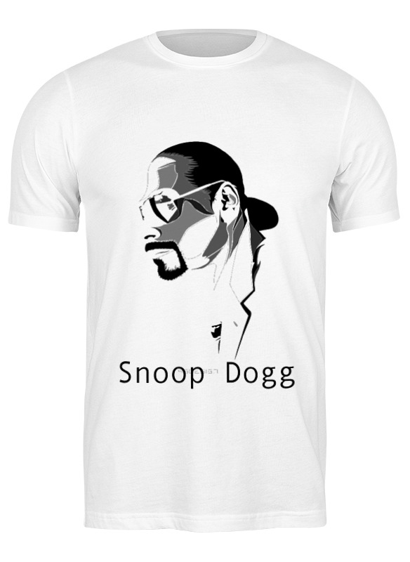 Printio Футболка классическая Snoop dogg чехол mypads snoop dogg that’s my work vol для honor magic4 pro magic4 ultimate задняя панель накладка бампер