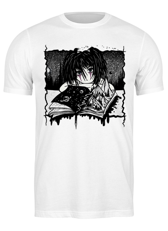 Printio Футболка классическая My girl with magic book halloween horror movie clothing cartoon vintage skull and crossbones graphic tee 2021 aesthetic women witch top xl