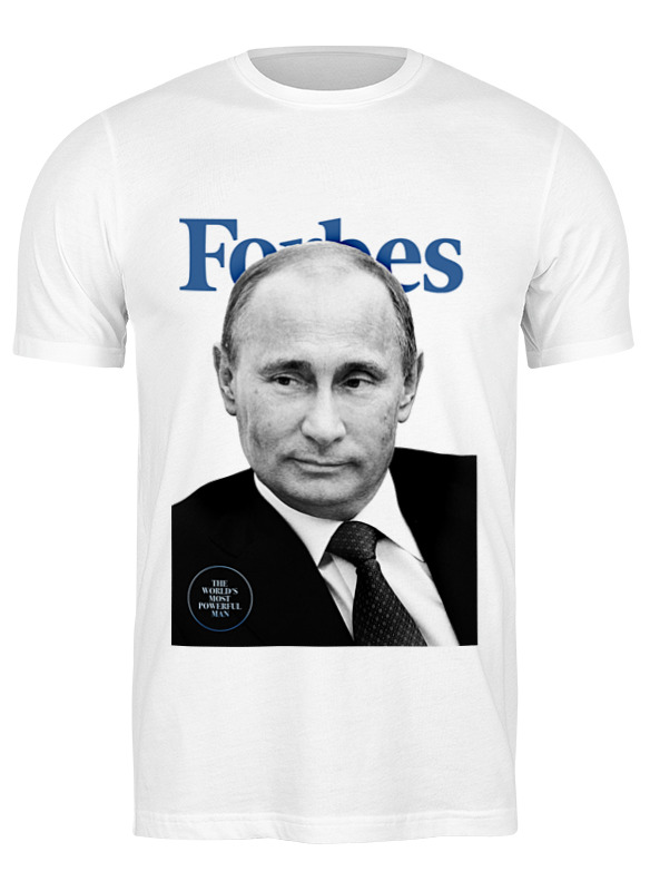 Printio Футболка классическая Putin forbes цена и фото