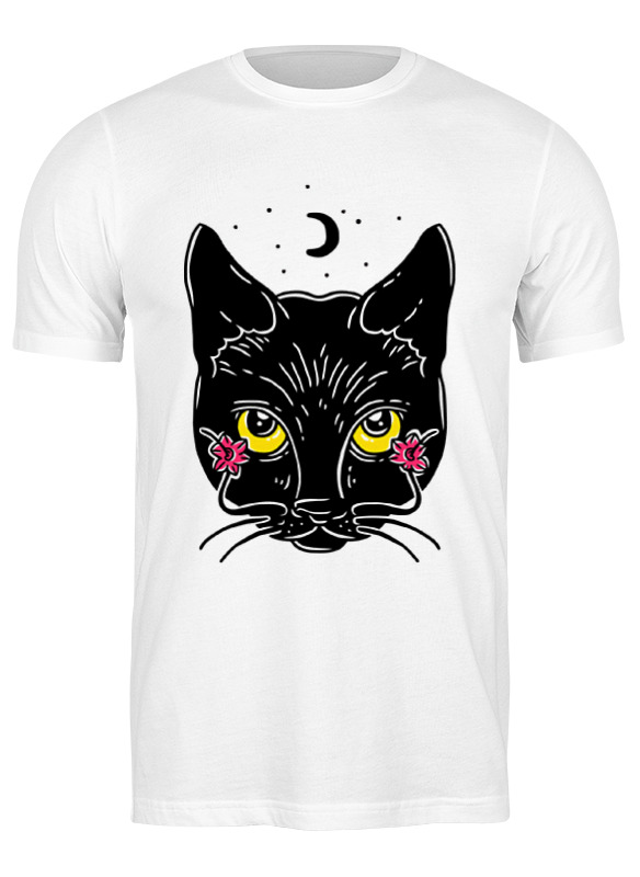 Printio Футболка классическая Черная кошка printio футболка классическая черная кошка