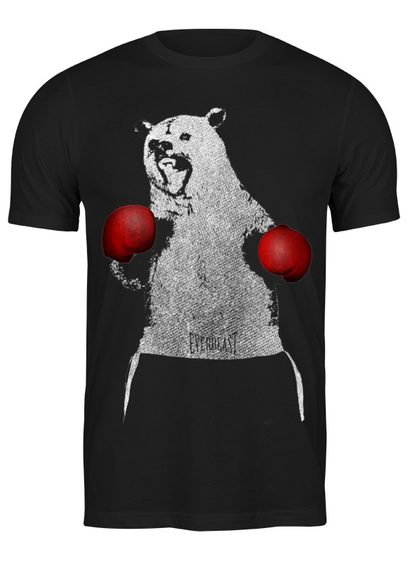 Printio Футболка классическая Медведь боксер